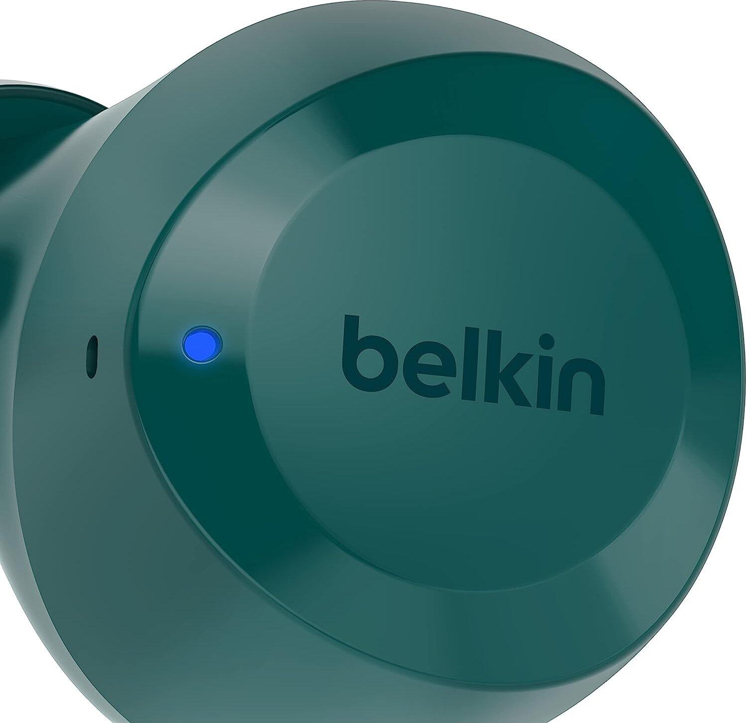 Belkin SoundForm Bolt Wireless In-Ear-Kopfhörer - Dunkelgrün Belkin SoundForm Bolt Wireless In-Ear-Kopfhörer - Dunkelgrün